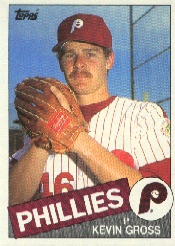 1985 Topps Baseball Cards      584     Kevin Gross